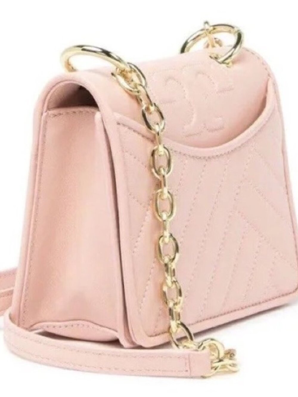 NWT~TORY BURCH ~Alexa Quilted Leather Mini Shoulder Bag